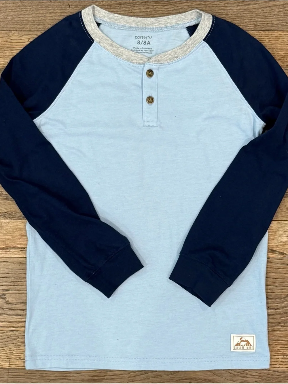 Carter's Boys Size 8 Long-Sleeve Tops Bundle